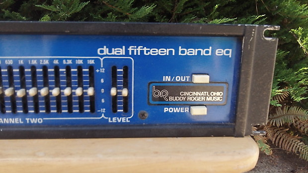 Vintage MXR 124 - Dual Fifteen Band Graphic EQ - '70's Vintage MXR 124 - Dual Fifteen Band Graphic EQ - '70's