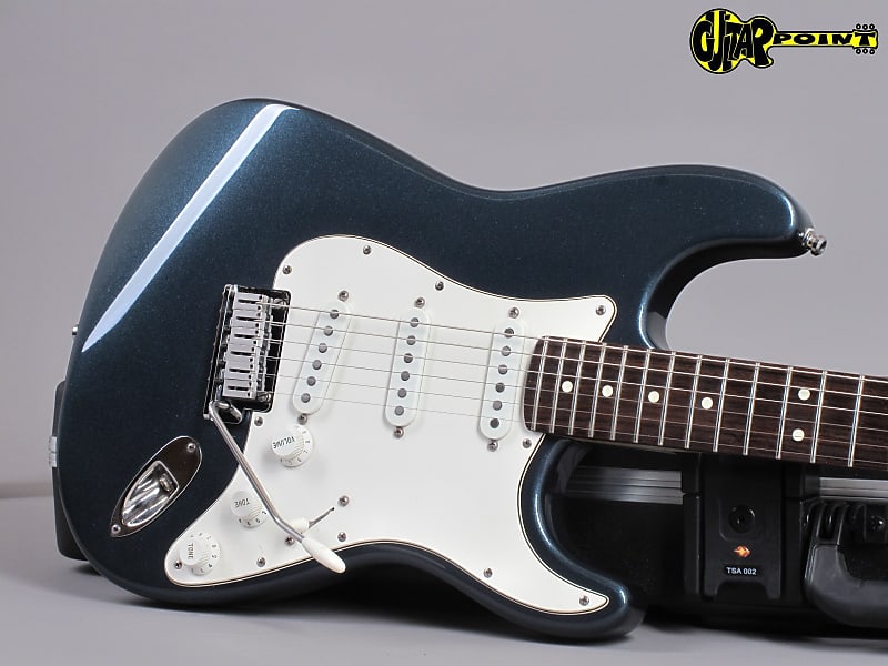 Fender American Standard Stratocaster 1989 Gun Metal Blue | Reverb