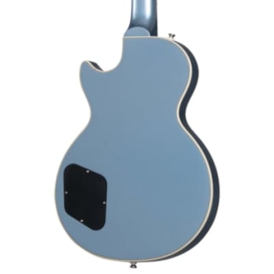 Epiphone Jared James Nichols Signature Blues Power Les Paul Custom Electric Guitar - Aged Pelham Blue-Aged Pelham Blue image 2