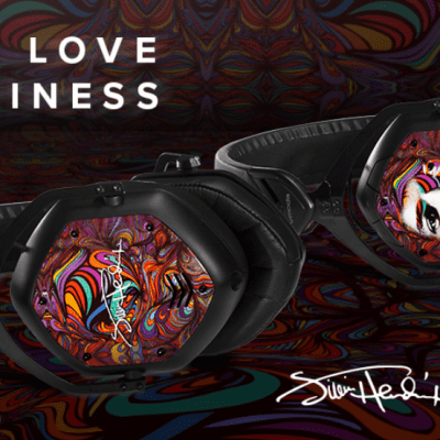 Roland V-Moda Hendrix - Peace Love & Happiness bluetooth headset image 2
