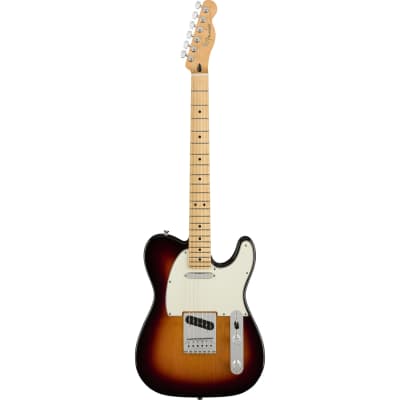 Fender Player Telecaster Electric Guitar - 3-Color Sunburst w/ Maple Fingerboard image 3