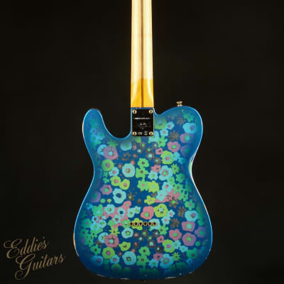 Fender Custom Shop Limited Edition 50s Tele Thinline Relic - Aged Blue Flower #172 / 2022 Winter Custom Shop Event (Brand New) image 5