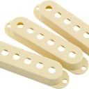 099-7207-000 Fender Road Worn Stratocaster Guitar Pickup Covers Aged White (Set of 3)
