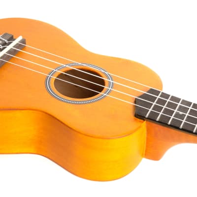 CASCHA HH 3973B Multilingual Gelb Sopran Ukulele inkl. Tasche / B-Ware image 4