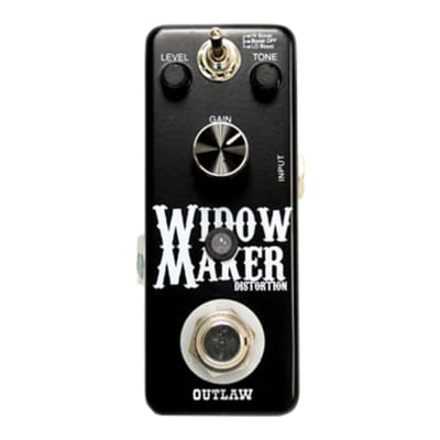 Outlaw Effects Widow Maker Metal Distortion Pedal image 1