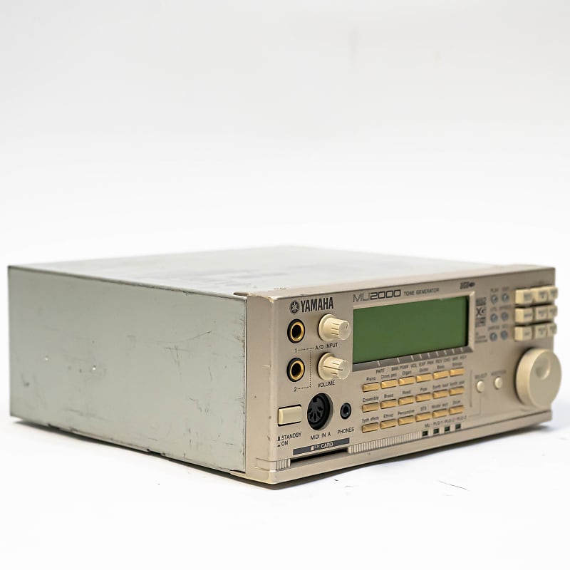 YAMAHA MU 2000 TONE GENERATOR 音源モジュール Yamaha MU2000 Tone Generator MOTIF XG Sound Module