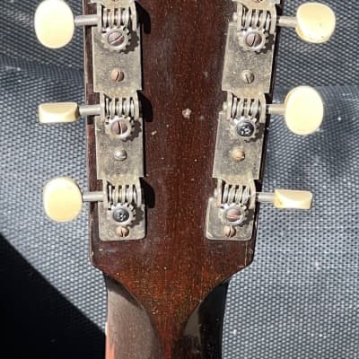 Gibson L-50 1932 - a very cool 1st year Flat Top L-50 a beautiful original in all respects. image 8
