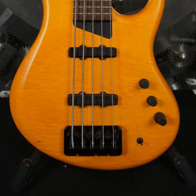 Grendel 5 String Bass by Michael Tobias Design - Natural image 4