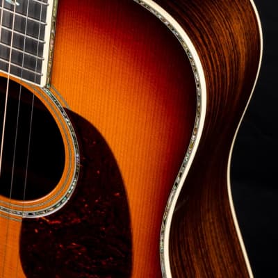 Collings D-42A T Sunburst Torrefied Adirondack Spruce and Indian Rosewood Traditional Custom NEW image 10