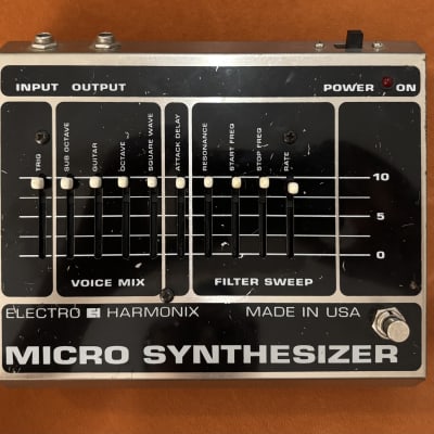 ギター ELECTRO HARMONIX MICRO SYNTHESIZER Electro-Harmonix Micro Synthesizer Review