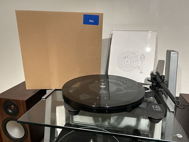 Rega Planar 3/6/8 Replacement Mat - Black or Blue - Brand New in Box  			