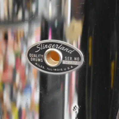 Vintage Slingerland TDR 10 Lug 12x15 Marching Snare Drum - Stainless Steel image 6
