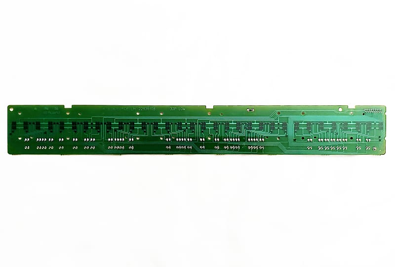 Roland JV-50, JV-30, JV-35, JV-80 Synthesizer 32-Note Key Contact Board. image 1