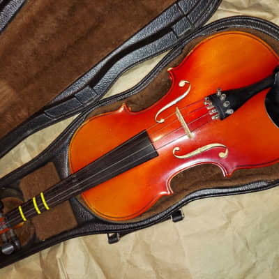 Suzuki 101RR (Full 4/4 Size) Violin, Japan 1989, Stradivarius Copy, with case/bow image 7
