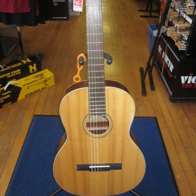 Austin AA45C Parlor Classical Acoustic Guitar Natural image 10