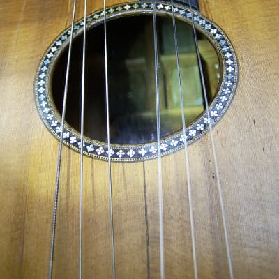 Unknown Martin/Stauffer style parlor guitar 1830s/40s image 14