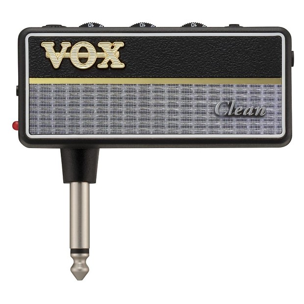 Vox amPlug 2 Clean Battery-Powered Guitar Headphone Amplifier image 1