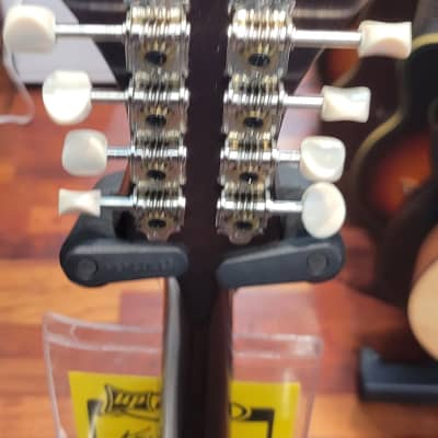 Kentucky KM-606 Standard F-Style Mandolin with Deluxe Padded Case - Satin Brown image 7