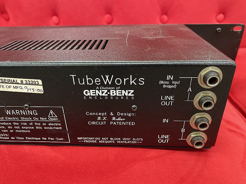 Tube Works MosValve 1160 Power Amp