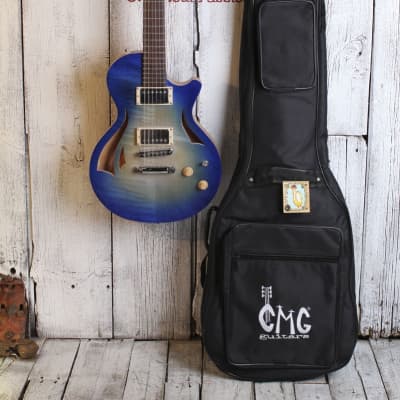 CMG Chris Mitchell Guitars Ashlee Semi Hollow Electric Guitar w Deluxe Gig Bag image 1