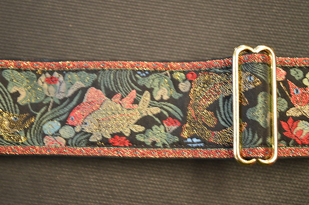Koi fish guitar strap hot sale