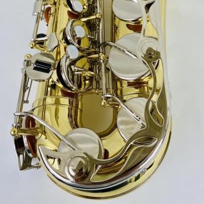 YAMAHA YAS-200AD ADVANTAGE ALTO SAXOPHONE - MINTY CONDITION W/ XTRAS YAS - 200AD 2010's - Brass Clear Lacquer image 8