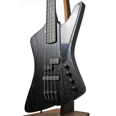 Sandberg Victor Brandt Signature Forty-Eight 4-String Electric Bass Guitar Matte Black image 2