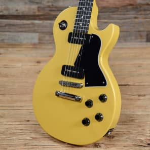 Gibson USA Les Paul Junior Special P-90 Worn Yellow 2011 image 2