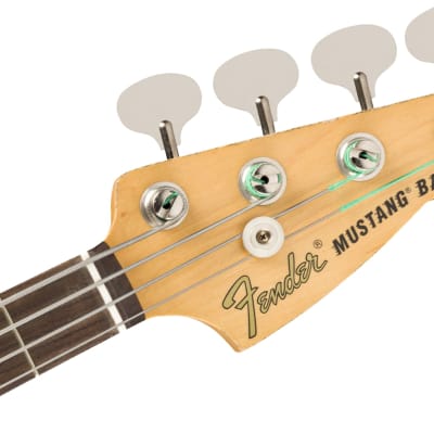 Fender JMJ Road Worn Mustang Bass - Black image 3