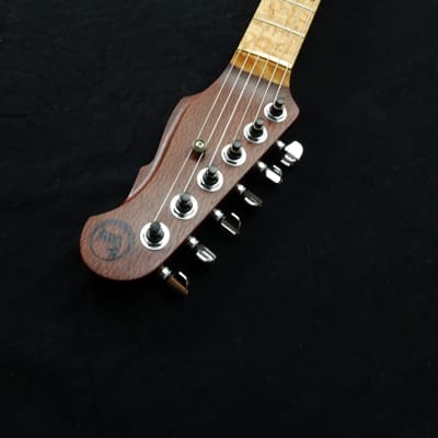 Rukavina Birdseye, Lacewood, Alder J Model 25" Offset Guitar image 15