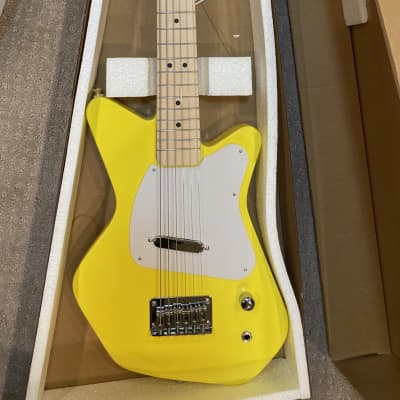 Loog Electric Pro VI Bundle w/amp and candy 2023 - Yellow for sale