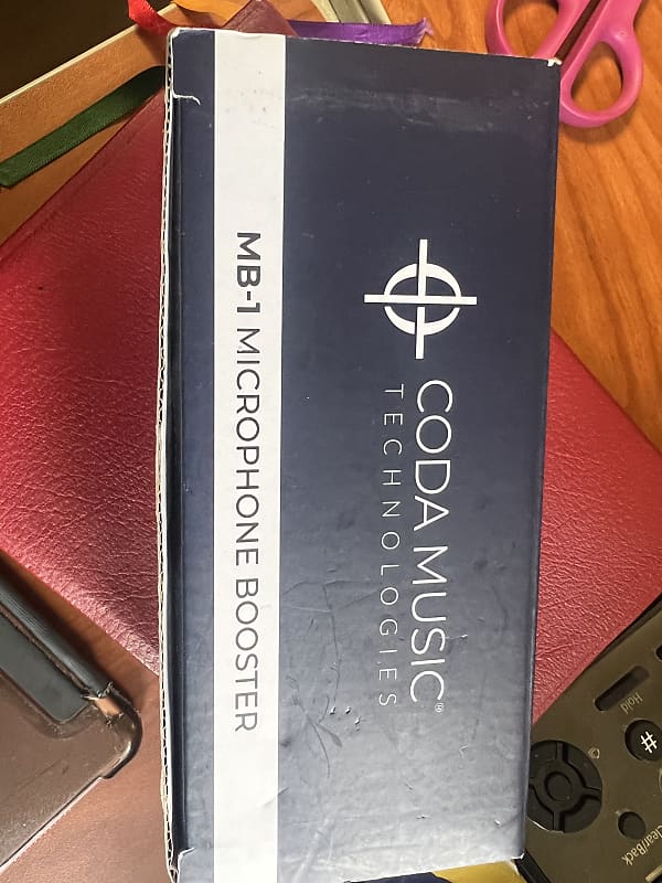 Coda Music Technologies MB1 Microphone Booster 2022 Black Reverb