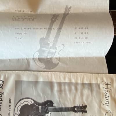 Mosrite Ventures 1991 - Hand Signed by Semie! image 11