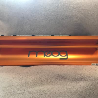 Moog  Little Phatty with CV Outs and Orange Solar Back Plate image 7