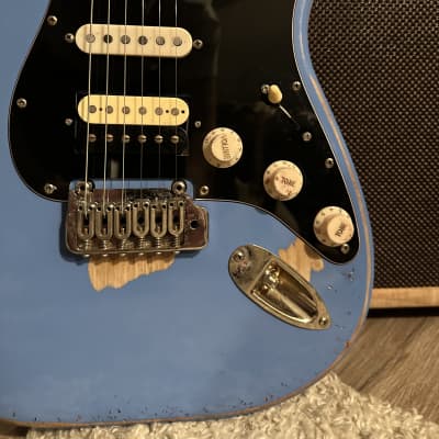 Big River/Fender HSS Stratocaster**Lake Placid Blue Nitro Relic**Suhr HSS Pickups (ML’s + SSV)** Coil Tap image 4
