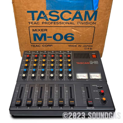 TASCAM M-06 - Mint, Boxed *Soundgas Serviced* | Reverb Canada