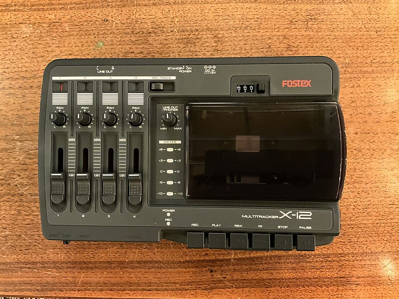 Fostex X12 Multitrack Cassette Recorder 4 Track Reverb