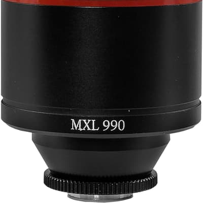 MXL 990 Blaze Large Diaphragm Condenser Microphone with Red LED Light image 2