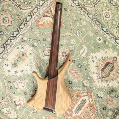 Skervesen Shoggie 7 FF NTB Neck Through - Ghost Green Tung Oil image 11