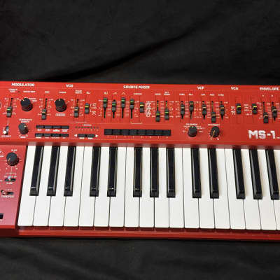 Behringer MS-1 / MS-101 MKII Analog Synthesizer 2024 - Present - Red