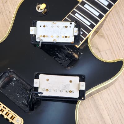 1991 Orville by Gibson Les Paul Custom Black Beauty Guitar