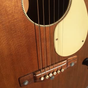 Silvertone Acoustic-Electric Guitar Acoustic 1960's Natural image 4