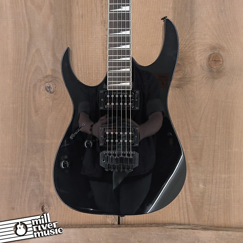 Ibanez GRG170DXL-BKN Gio Left-Handed Guitar, Black - Used