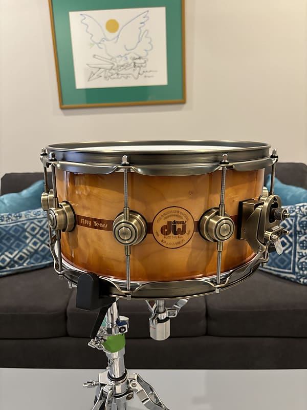 DW Drums "50th Anniversary Snare Drum" 2023 Reverb