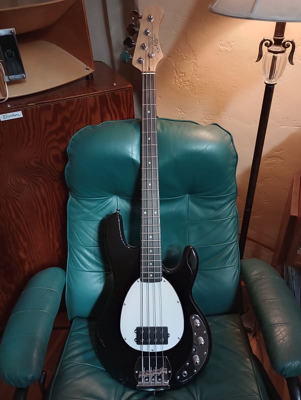 Eko MM300 Bass Guitar Black Reverb