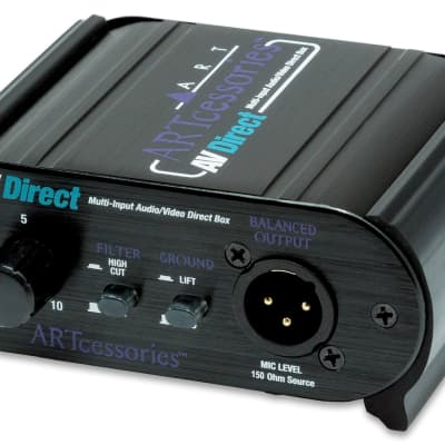 ART AV Direct – Audio/Video Direct Box image 1
