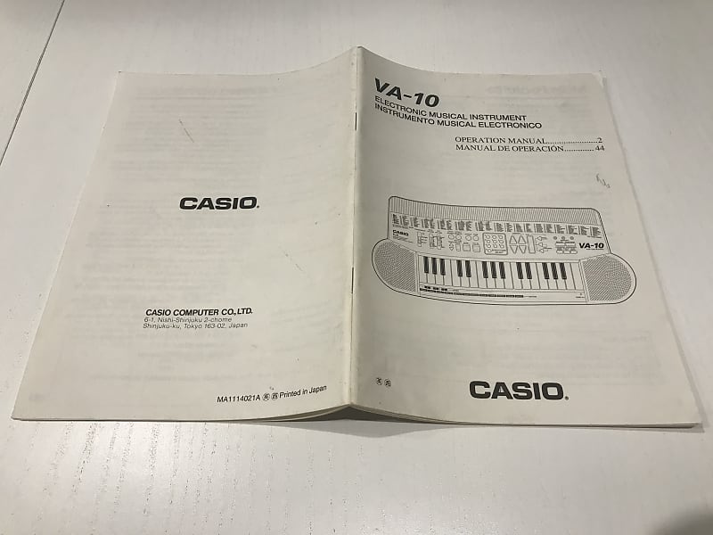 CASIO VA-10 Voice Arranger 1994 Black + Manual | Reverb