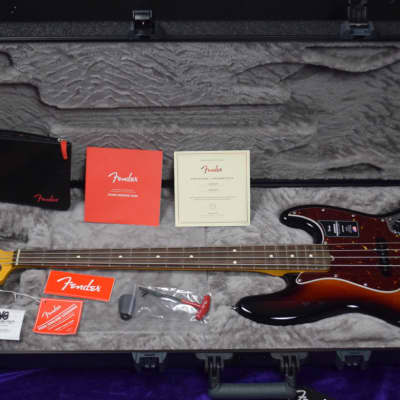 Fender AM Pro II Jazz (4), 3-Tone Sunburst / Rosewood. *Factory Cosmetic Flaw = Save $! image 9