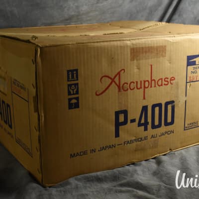 Accuphase P-400 Stereo Power Amplifier in Very Good Condition w/ Box image 18