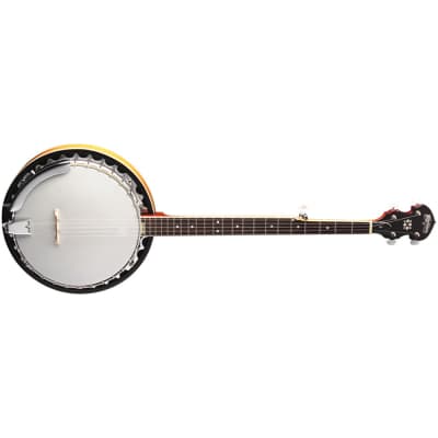 Washburn B9 Americana Series 5-String Resonator Banjo, Gloss Sunburst for sale